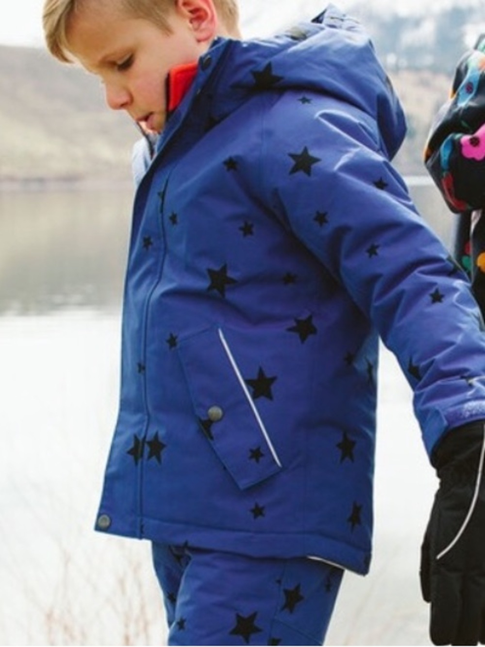 Hanna Andersson star snow winter coat